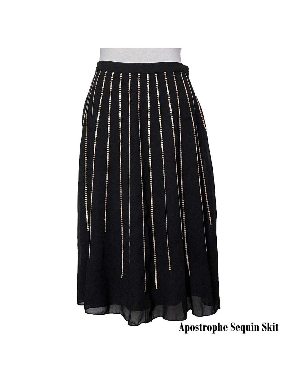 𝅺♥ Apostrophe Sequin Skirt